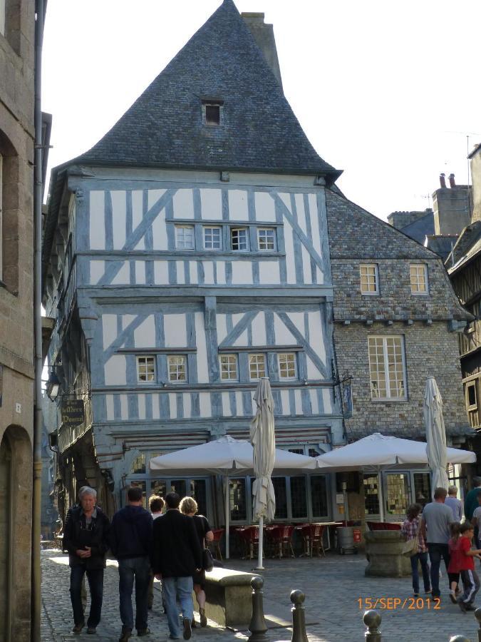 Le Logis De La Cour De Bretagne Au Port De Dinan Lanvallay Exteriér fotografie